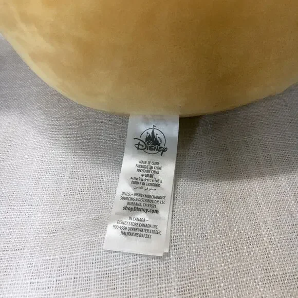 Disney Store Munchlings Cinnamon Swirl Bun Plush Large 15" Fall Food Teddy Bear - Picture 5 of 10